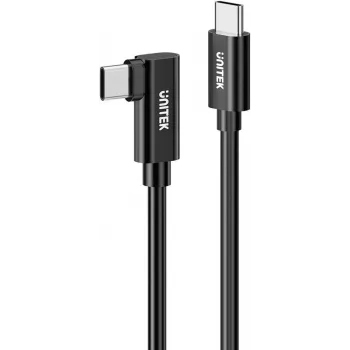UNITEK VR Link Pro USB-C uz USB-C kabelis 5Gbps 60W 1m Melns