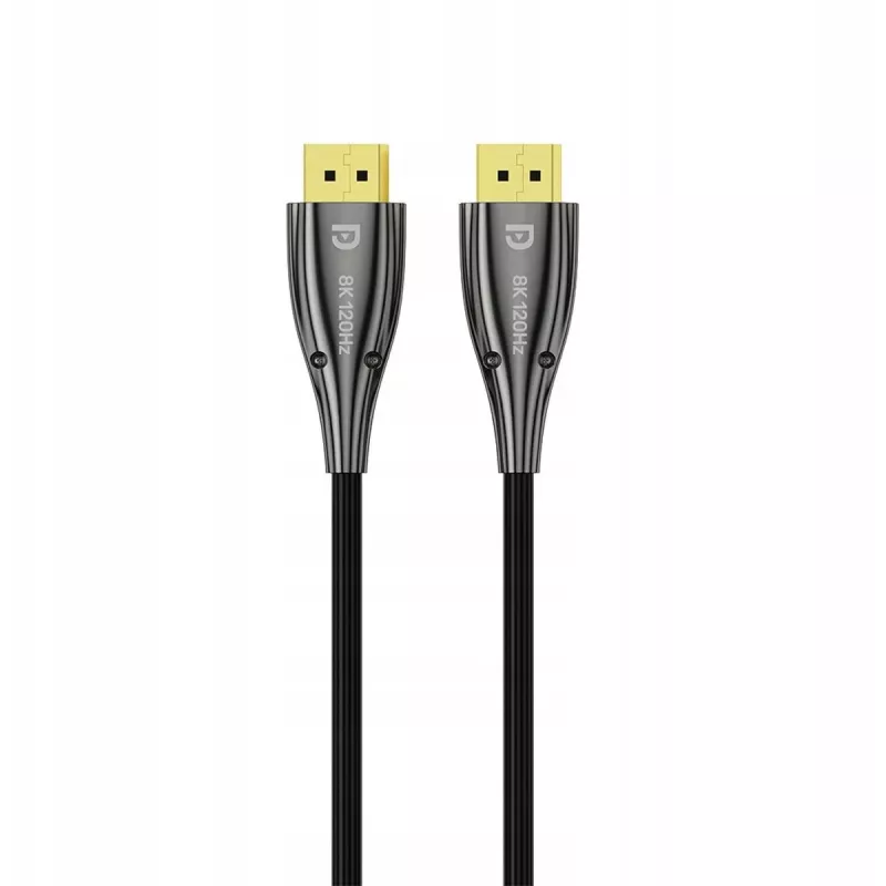 UNITEK Fiber Optic DisplayPort 2.1 Cable 8K 10m Black