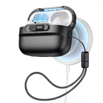 ESR Pulse HaloLock MacCase AirPods Pro 1/2, Melns
