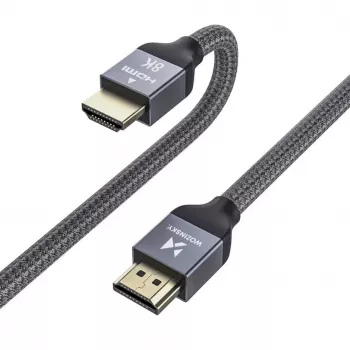 Wozinsky USB-C to USB-A kabelis 1 m Sudraba pīts neilons