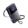 Joyroom JR-PR1 10000mAh 22.5W Power Bank ar iebūvētu izvelkamu USB-C kabeli Melns