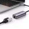 UGREEN USB-C uz RJ45 Gigabitu Ethernet adapteris (Pelēks) - 40322 CM483