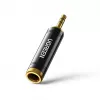 UGREEN 3.5mm līdz 6.35mm audio adapteris (vīrišķais uz sievišķo) Pelēks AV168