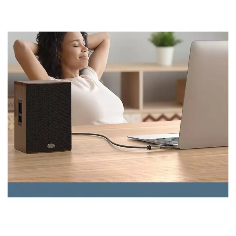 UGREEN 3.5mm līdz 6.35mm audio adapteris (vīrišķais uz sievišķo) Pelēks AV168
