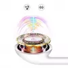 Dudao X10S Vadu Iekšējās Auss Austiņas ar Mikrofonu, 3.5mm Ligzda, 1.2m Kabelis, Balts