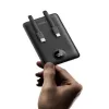 VEGER Powerbank C11 (W1170) PD QC3.0 22.5W 10000 mAh ar iebūvētiem USB-C un Lightning kabeļiem, Melns