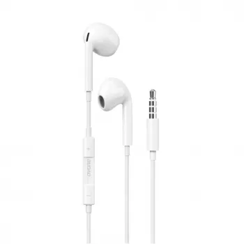 Dudao X14PRO Iekšējās austiņas ar 3,5 mm mini ligzdu, baltas
