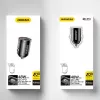 Dudao R3MAX 48W QC PD Mini Auto Lādētājs - Melns