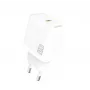 Dudao A26EU GaN 20W USB-C lādētājs balts