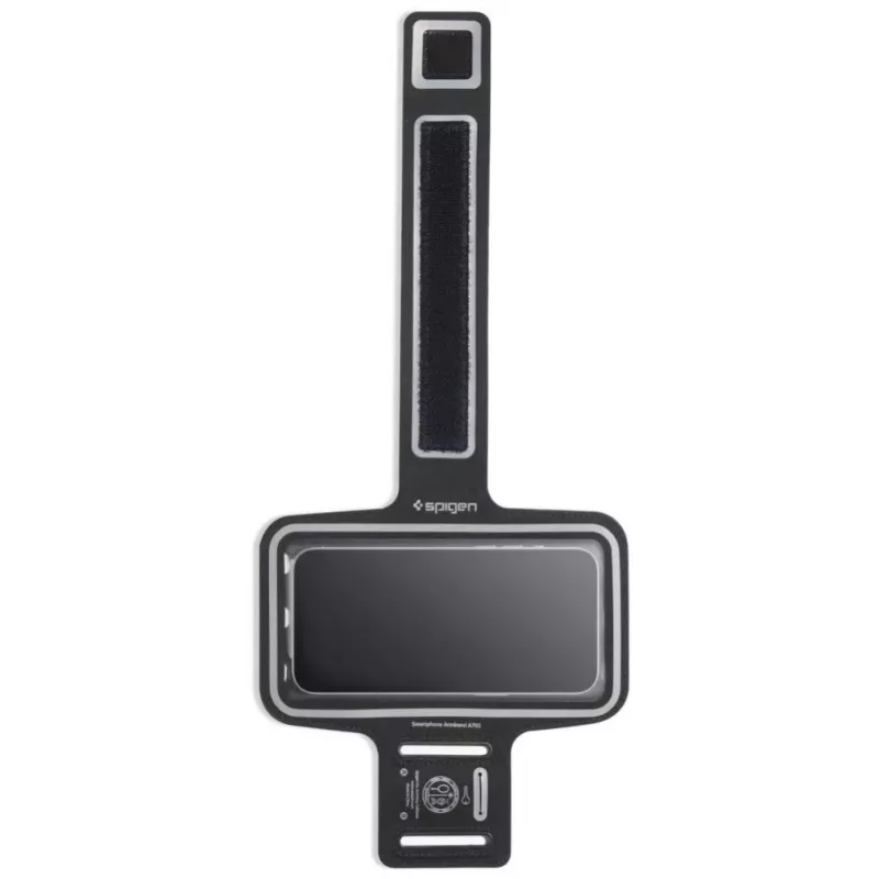 Spigen A703 Dynamic Shield Armband 6.9 inch - Melns