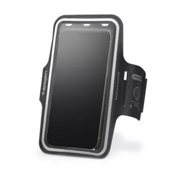 Spigen A703 Dynamic Shield Armband 6.9 inch - Melns