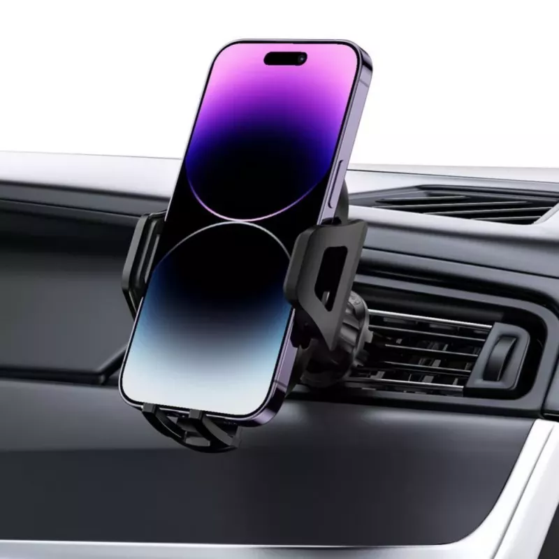 Tech-Protect V5 Universāls paneļa un ventilācijas atveres auto turētājs - Melns