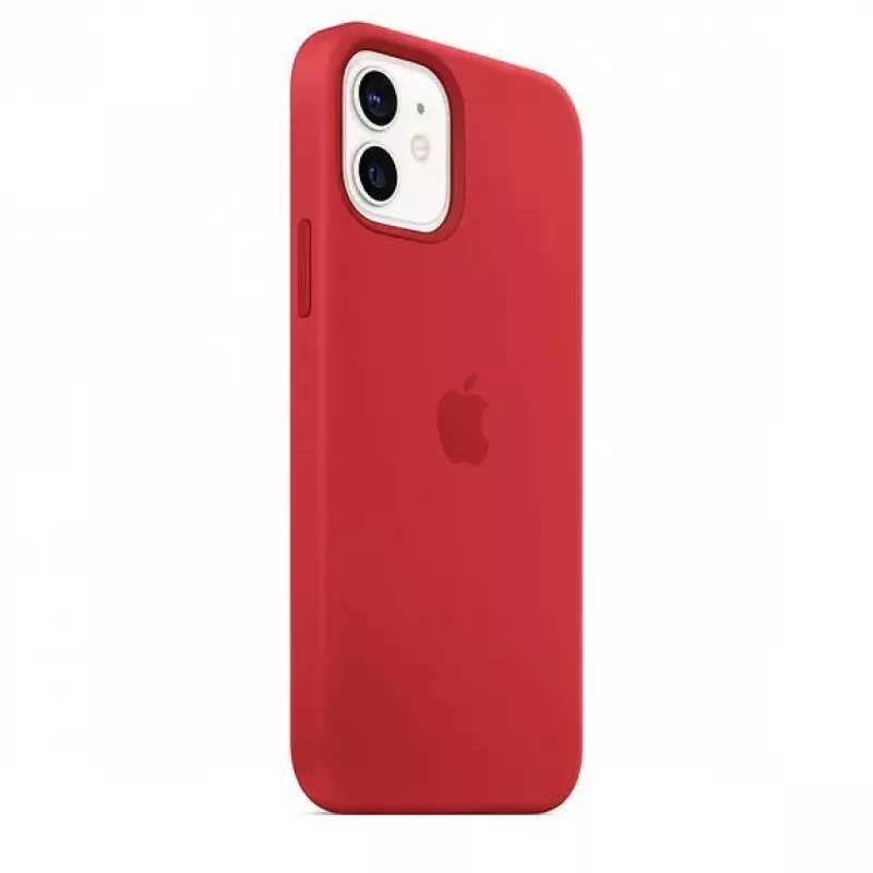 Apple Silicone Case with MagSafe for iPhone 12 mini Red