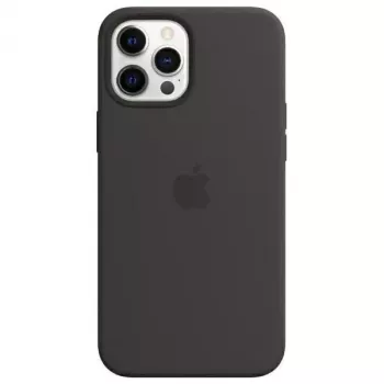 Apple Silicone Case with MagSafe for iPhone 12 Pro Max 6.7 inch - Black (MHLG3ZE/A)