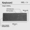 HP 150 Vadu peles un tastatūras komplekts - Melns - QWERTY angļu ASV izkārtojums