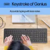 HP 150 Vadu peles un tastatūras komplekts - Melns - QWERTY angļu ASV izkārtojums