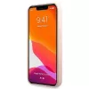 Karl Lagerfeld Apple iPhone 13 Pro Liquid Silicone Karl Head Case Pink