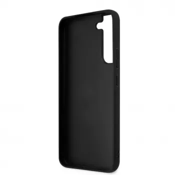 Guess Samsung Galaxy S22 Plus PU Ādas Saffiano Maciņš Rozā