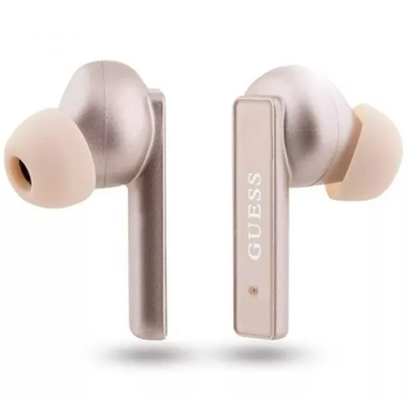 Guess Printed Logo Bluetooth TWS rozā