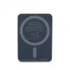 Guess Power Bank 5000mAh 15W MagSafe un parastā uzlāde ar metāla Script logotipu zelta krāsā
