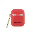 Hello Kitty Apple AirPods 1/2 vāciņš Silikona 3D Kaķa galva Sarkans