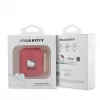 Hello Kitty Apple AirPods 1/2 vāciņš Silikona 3D Kaķa galva Sarkans