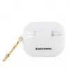 Hello Kitty Apple AirPods Pro vāciņš silikona 3D Kitty Head balts