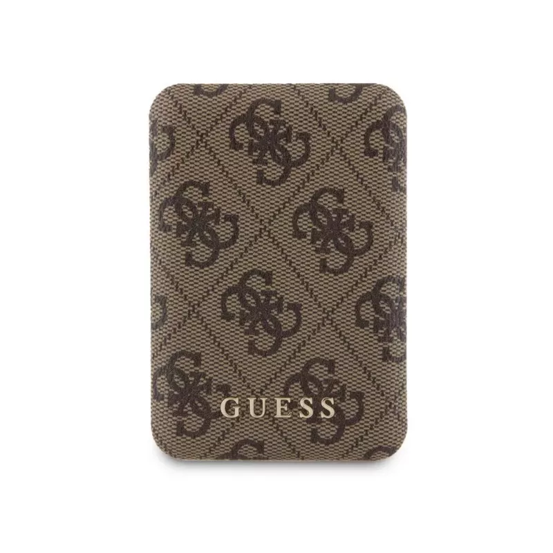 Guess Power Bank MagSafe 5000mAh 4G PU Brown