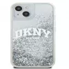 DKNY Apple iPhone 15 Cietais vāciņš Liquid Glitter Big Logo Melns