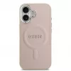Guess Apple iPhone 17 PU Saffiano MagSafe Maciņš Rozā
