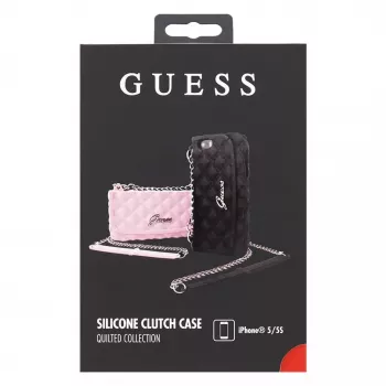 Apple Quilted Clutch Silicone Case for iPhone 6 Pink