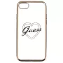 Guess Apple iPhone 7/8 Apple Heart TPU Maciņš Zelts