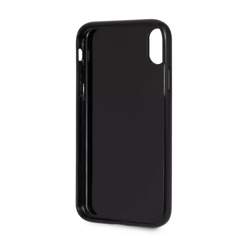 BMW Apple iPhone XR Signature Hard Case Real Carbon Black