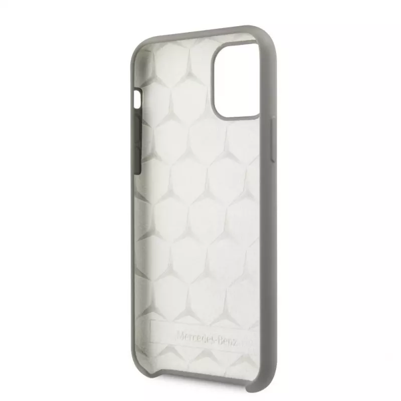 Mercedes-Benz Apple iPhone 11 Liquid Silicone Case Grey