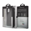 Mercedes-Benz Apple iPhone 11 Pro Max Ādas Cietais Vāciņš Perforēts Melns