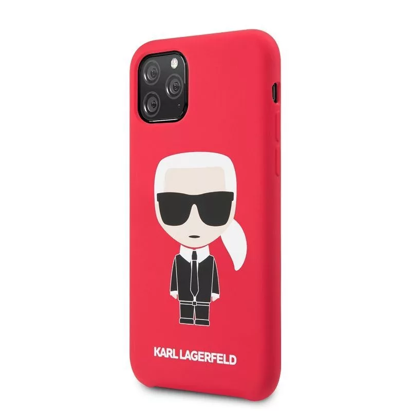 Karl Lagerfeld Iconic Body Cover Apple iPhone 11 Pro - Sarkans