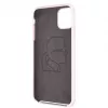 Karl Lagerfeld Apple iPhone 11 Pro Max Silikona Pilna Korpusa Ikonic Pink Rozā