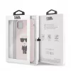 Karl Lagerfeld Apple iPhone 11 Pro Max Silikona Pilna Korpusa Ikonic Pink Rozā