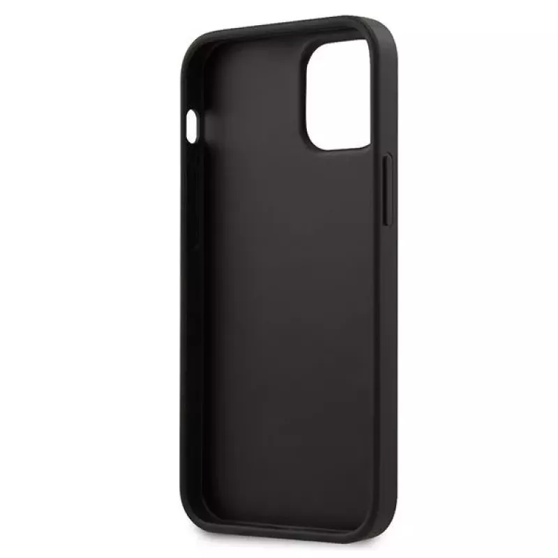 Guess GUHCP12SVSATMLRE Saffiano Hard Case Apple iPhone 12 Mini - Sarkans