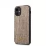 Guess Apple iPhone 12 mini 5.4 collu Ķirzakas vāciņš Zelts