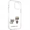 Karl Lagerfeld Apple iPhone 12 mini 5.4 collu PC/TPU Karl & Choupette vāciņš caurspīdīgs