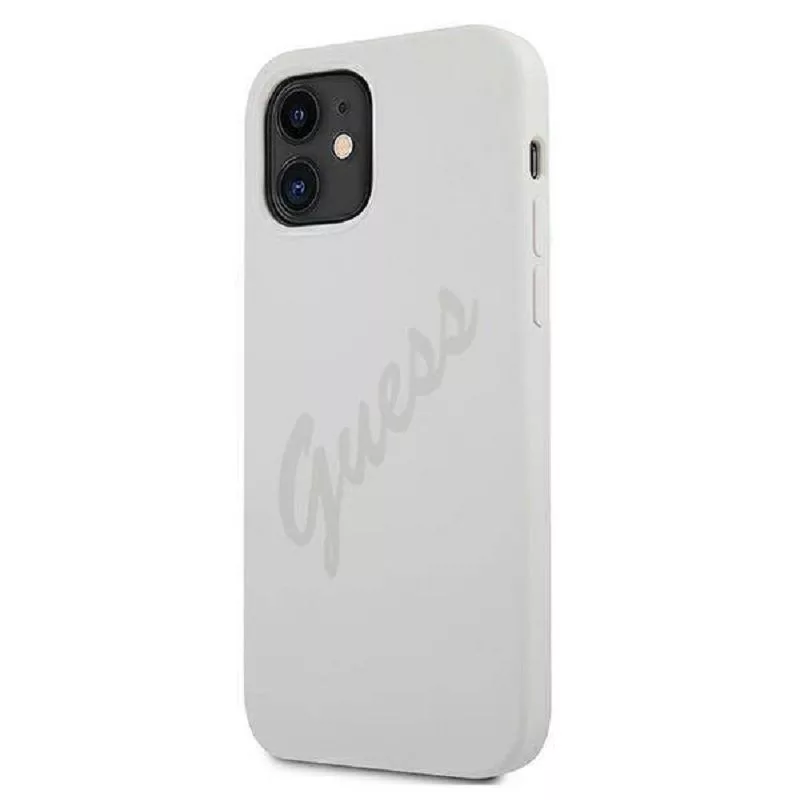 Guess Apple iPhone 12 Mini 5.4 collu Vintage Vāks Krēmkrāsā