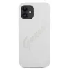 Guess Apple iPhone 12 Mini 5.4 collu Vintage Vāks Krēmkrāsā