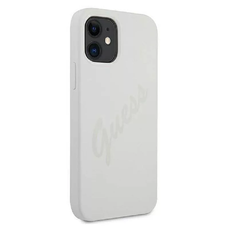 Guess Apple iPhone 12 Mini 5.4 collu Vintage Vāks Krēmkrāsā