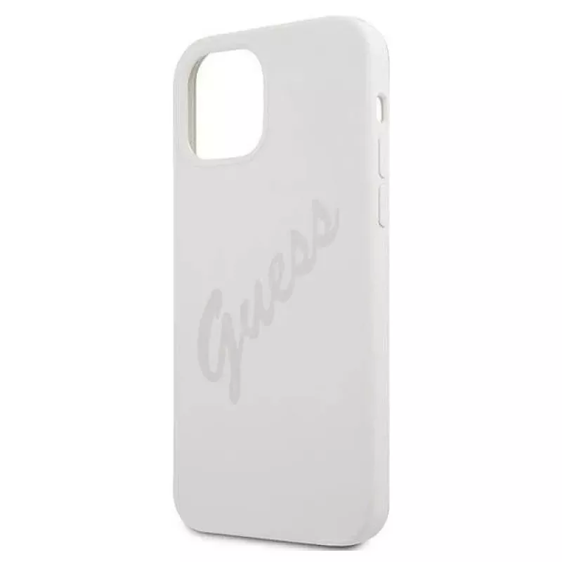Guess Apple iPhone 12 Mini 5.4 collu Vintage Vāks Krēmkrāsā