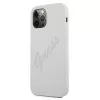 Guess Apple iPhone 12 Pro Max 6.7 collu Vintage Vāciņš Krēmkrāsā