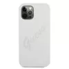 Guess Apple iPhone 12 Pro Max 6.7 collu Vintage Vāciņš Krēmkrāsā