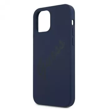 Guess Apple iPhone 12 Mini 5.4 inch Vintage Cover Blue