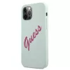 Guess Apple iPhone 12 Pro Max 6.7'' Fuksijas zils vāciņš