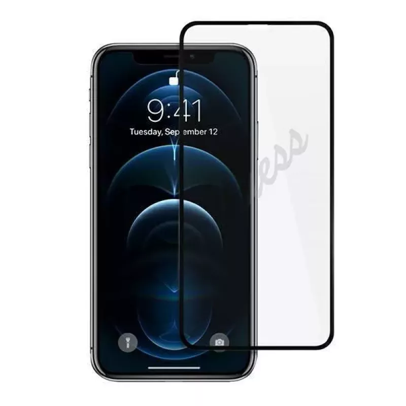 Guess Tempered Glass GUSPP12LSLTR Screen Protector for Apple iPhone 12 Pro Max 6.7 inch Vintage Magic Logo